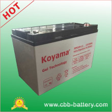 12V100ah Gel Battery Marine Gel Battery, Solar Gel Battery, Deep Cycle Gel Battery, Lead Acid Battery